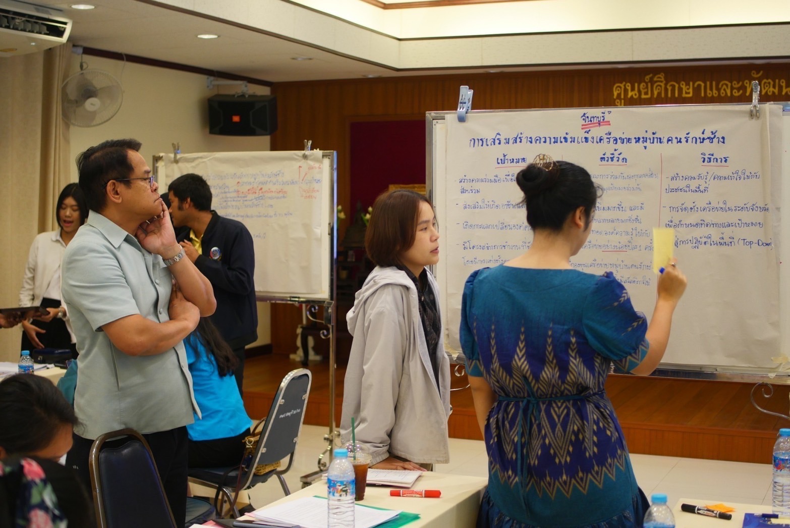 ศสท.ร่วมประชุมเชิงปฏิบัติการพัฒนาศักยภาพเจ้าหน้าที่พัฒนาชุมชน ผู้รับผิดชอบงานการพัฒนาหมู่บ้านคนรักษ์ช้าง สนับสนุนโครงการพัชรสุธาคชานุรักษ์
