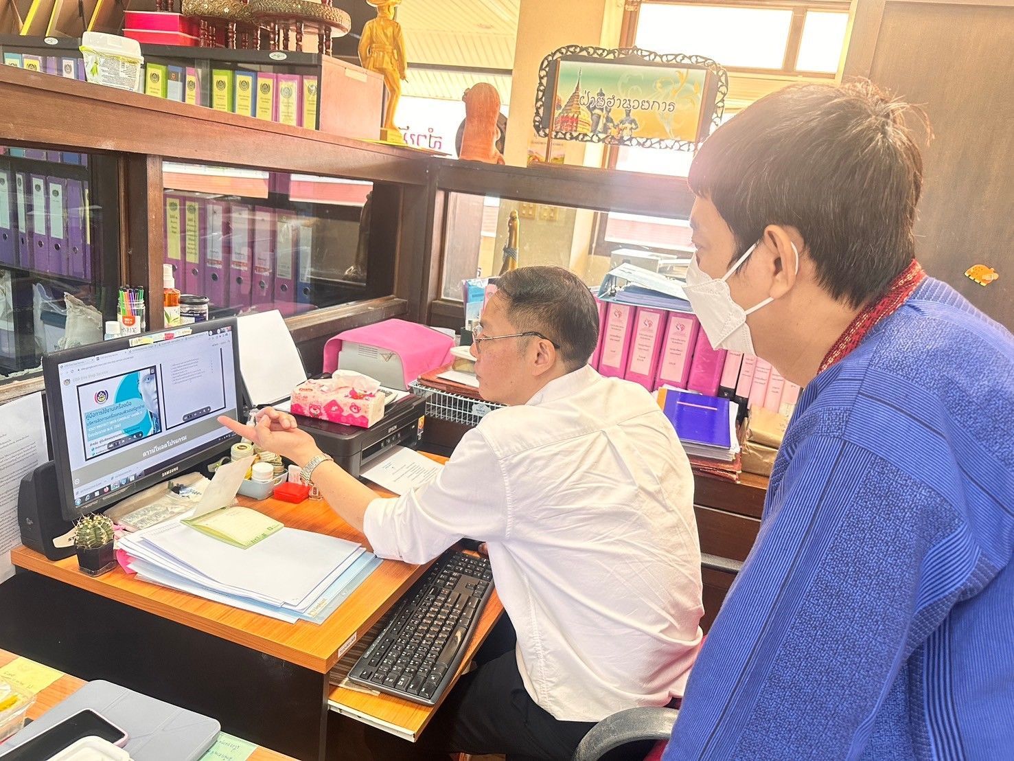 กรมการพัฒนาชุมชน สนับสนุนทีมไอทีลงพื้นที่ติดตามขับเคลื่อนงานระบบเทคโนโลยีสารสนเทศ เครือข่ายอินเตอร์เน็ต และความมั่นคงปลอดภัยสารสนเทศ ณ จังหวัดเชียงใหม่