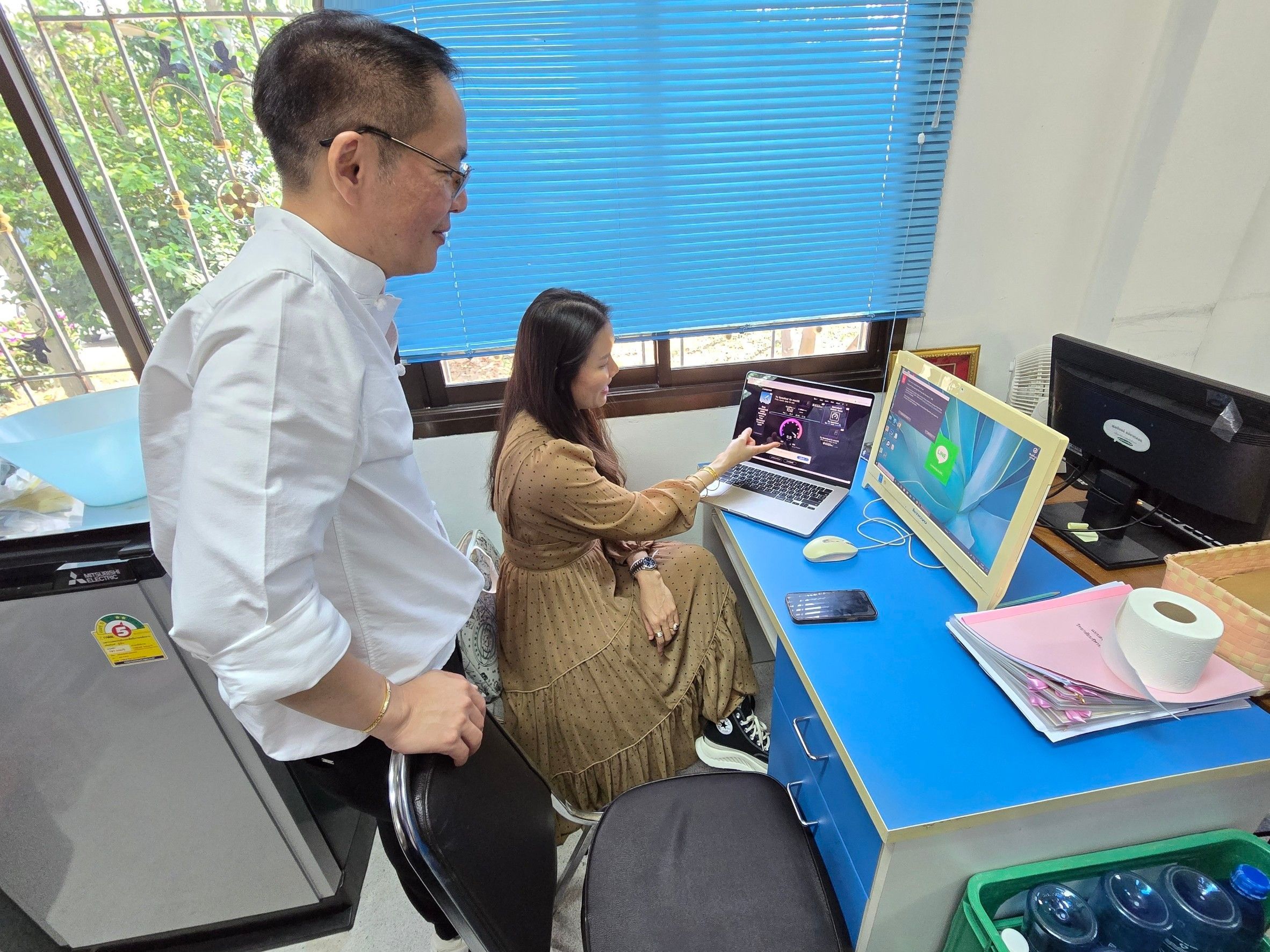 กรมการพัฒนาชุมชน สนับสนุนทีมไอทีลงพื้นที่ติดตามขับเคลื่อนงานระบบเทคโนโลยีสารสนเทศ เครือข่ายอินเตอร์เน็ต และความมั่นคงปลอดภัยสารสนเทศ ณ จังหวัดเชียงใหม่