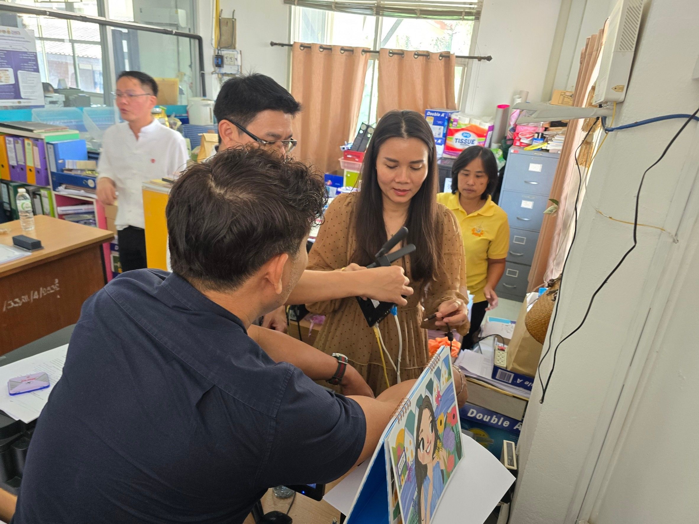 กรมการพัฒนาชุมชน สนับสนุนทีมไอทีลงพื้นที่ติดตามขับเคลื่อนงานระบบเทคโนโลยีสารสนเทศ เครือข่ายอินเตอร์เน็ต และความมั่นคงปลอดภัยสารสนเทศ ณ จังหวัดเชียงใหม่