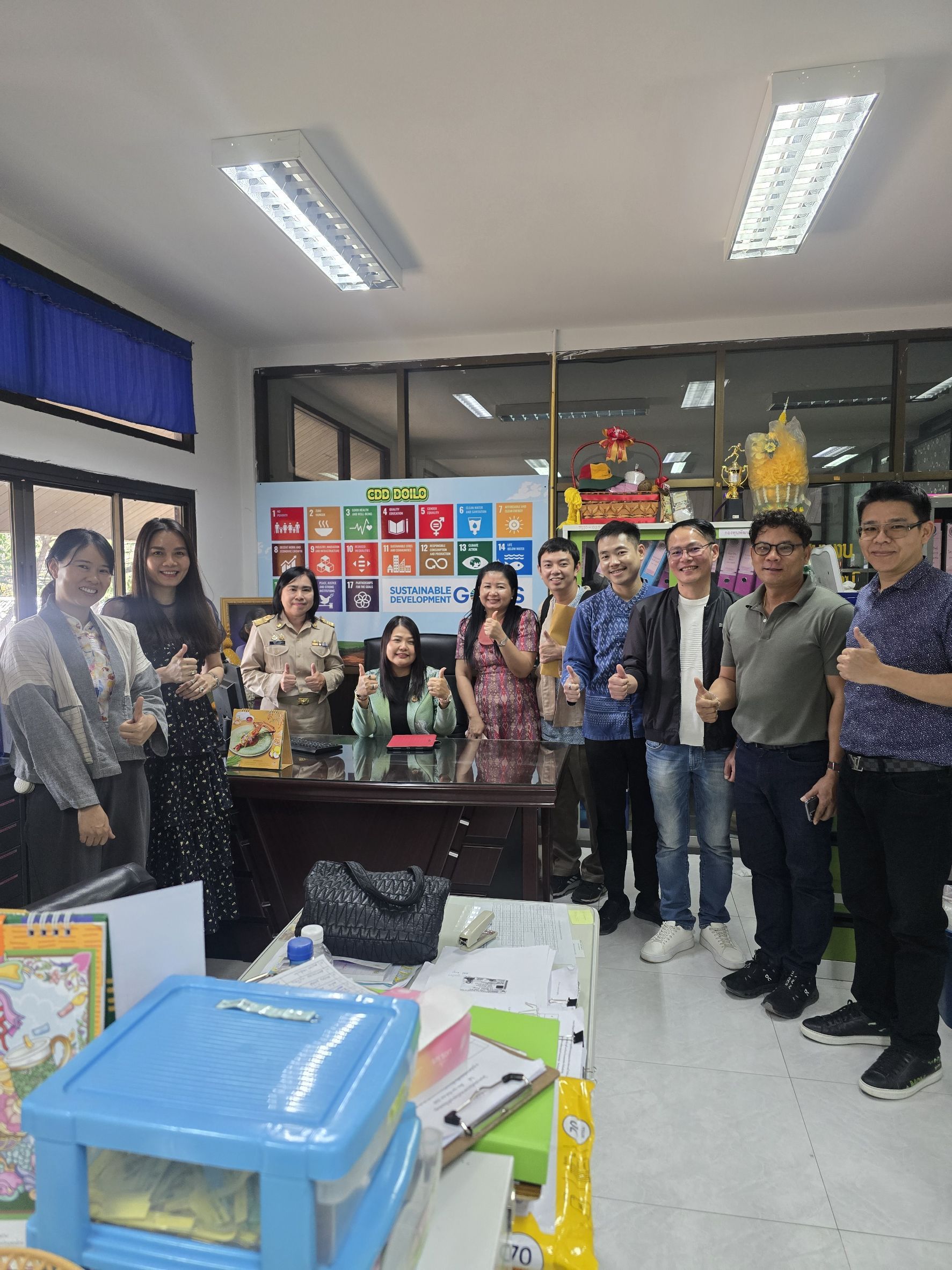 กรมการพัฒนาชุมชน สนับสนุนทีมไอทีลงพื้นที่ติดตามขับเคลื่อนงานระบบเทคโนโลยีสารสนเทศ เครือข่ายอินเตอร์เน็ต และความมั่นคงปลอดภัยสารสนเทศ ณ จังหวัดเชียงใหม่