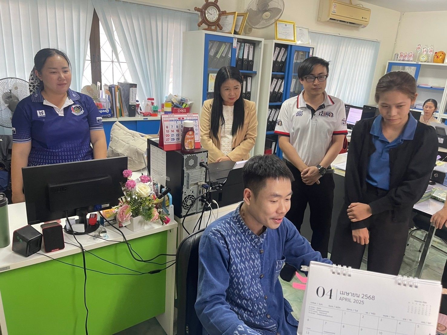 กรมการพัฒนาชุมชน สนับสนุนทีมไอทีลงพื้นที่ติดตามขับเคลื่อนงานระบบเทคโนโลยีสารสนเทศ เครือข่ายอินเตอร์เน็ต และความมั่นคงปลอดภัยสารสนเทศ ณ จังหวัดลำปาง