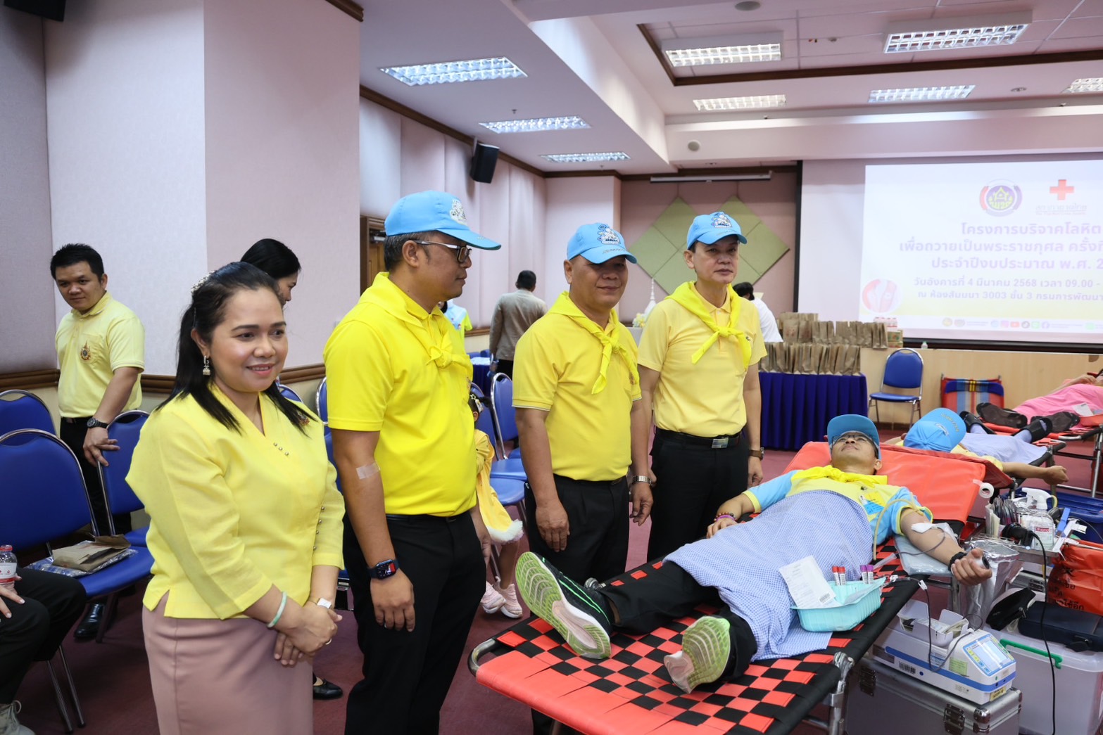 ศสท. ร่วมบริจาคโลหิต ครั้งที่ 2/2568 ตามโครงการบริจาคโลหิตเพื่อถวายเป็นพระราชกุศล