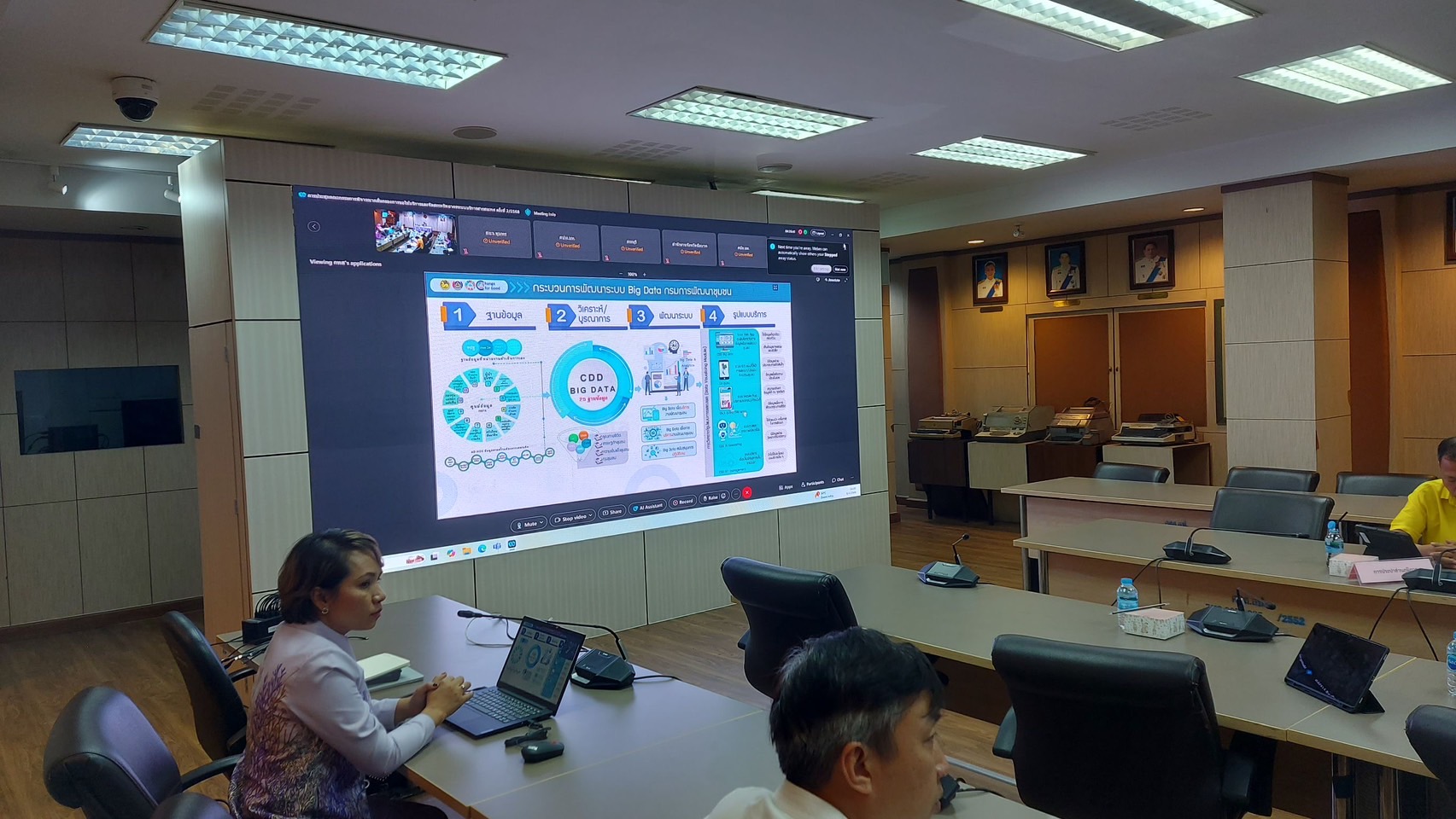 ศูนย์สารสนเทศฯ เข้าร่วมประชุมคณะกรรมการกลั่นกรองการขอใช้บริการระบบสารสนเทศด้วยโครงข่ายเสมือนกระทรวงมหาดไทย เดินหน้าจัดสรรทรัพยากรอย่างมีประสิทธิภาพ