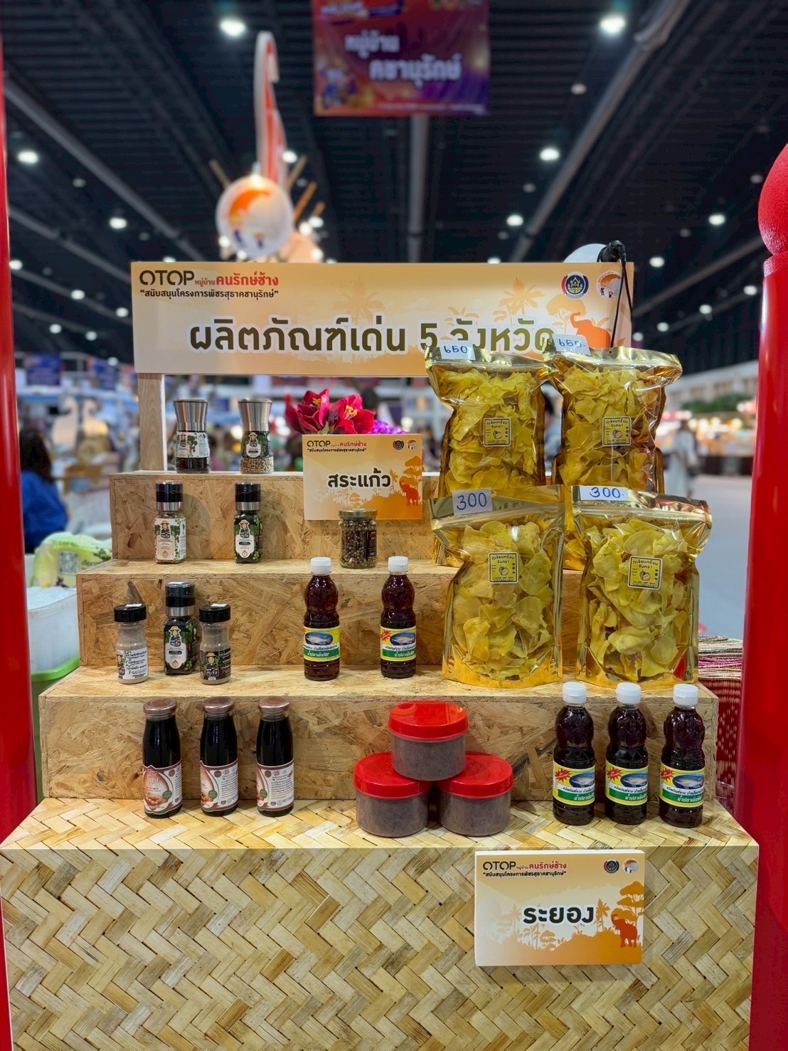 ศสท. เยี่ยมชมให้กำลังใจผู้ประกอบการหมู่บ้านคนรักษ์ช้าง ภายใต้โครงการพัชรสุธาคชานุรักษ์