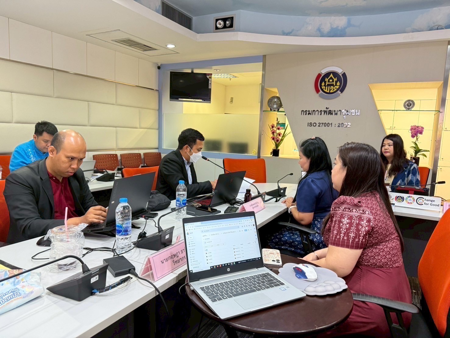 กรมการพัฒนาชุมชน มั่นใจ พร้อมก้าวสู่การรักษาระบบมาตรฐาน ISO 27001:2022 อย่างยั่งยืน เดินหน้าเสริมสร้างความเชื่อมั่นด้านความมั่นคงปลอดภัยสารสนเทศ สู่มาตรฐานระดับสากล