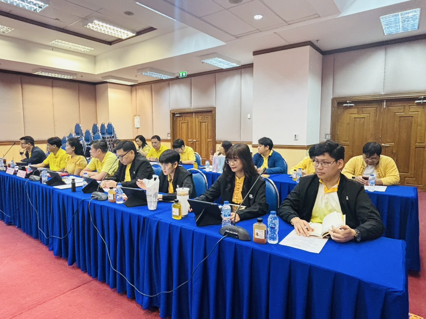 ประชุมศูนย์สารสนเทศเพื่อการพัฒนาชุมชน ครั้งที่ 6/2568